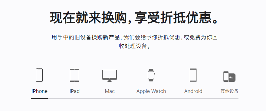 恩阳苹果手机维修分享iPhone以旧换新的去处 