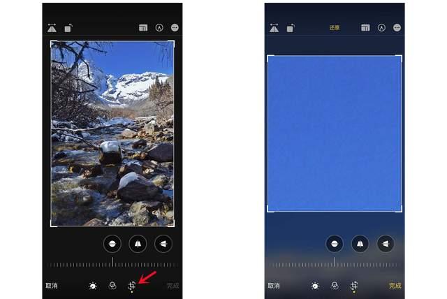 恩阳苹果手机维修分享iPhone手机如何使用裁剪功能隐藏照片 