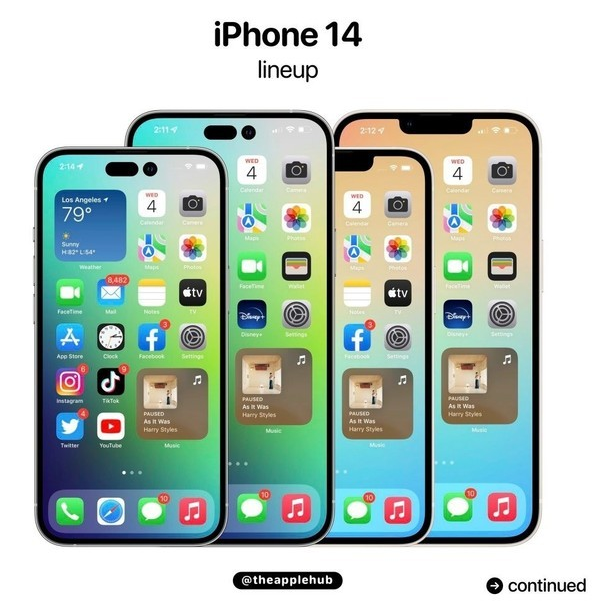 恩阳苹果14维修分享iPhone 14全家福 