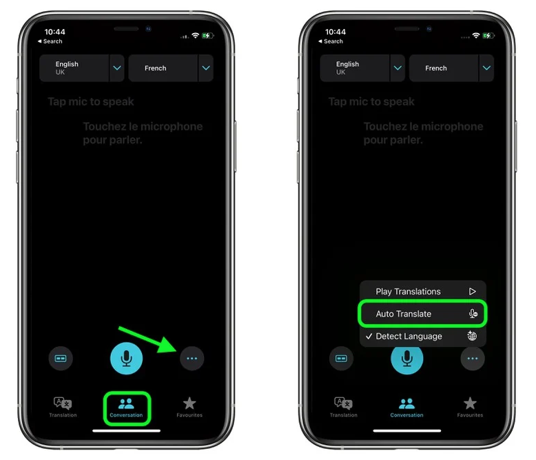 恩阳苹果手机维修分享iOS 15 “翻译” App 新改进 