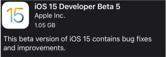 恩阳苹果手机维修分享如何升级到iOS15.0 beta5 